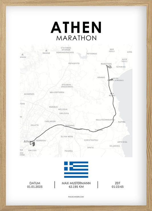 Marathon Athen Poster