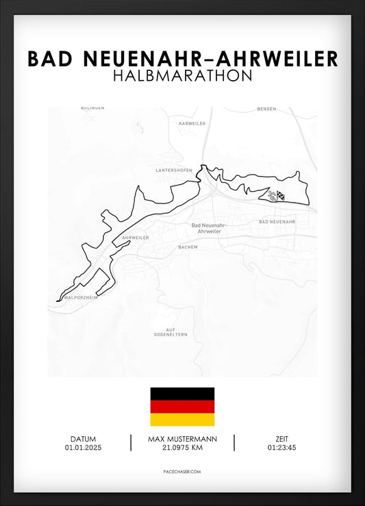 Halbmarathon Bad Neuenahr-Ahrweiler Poster
