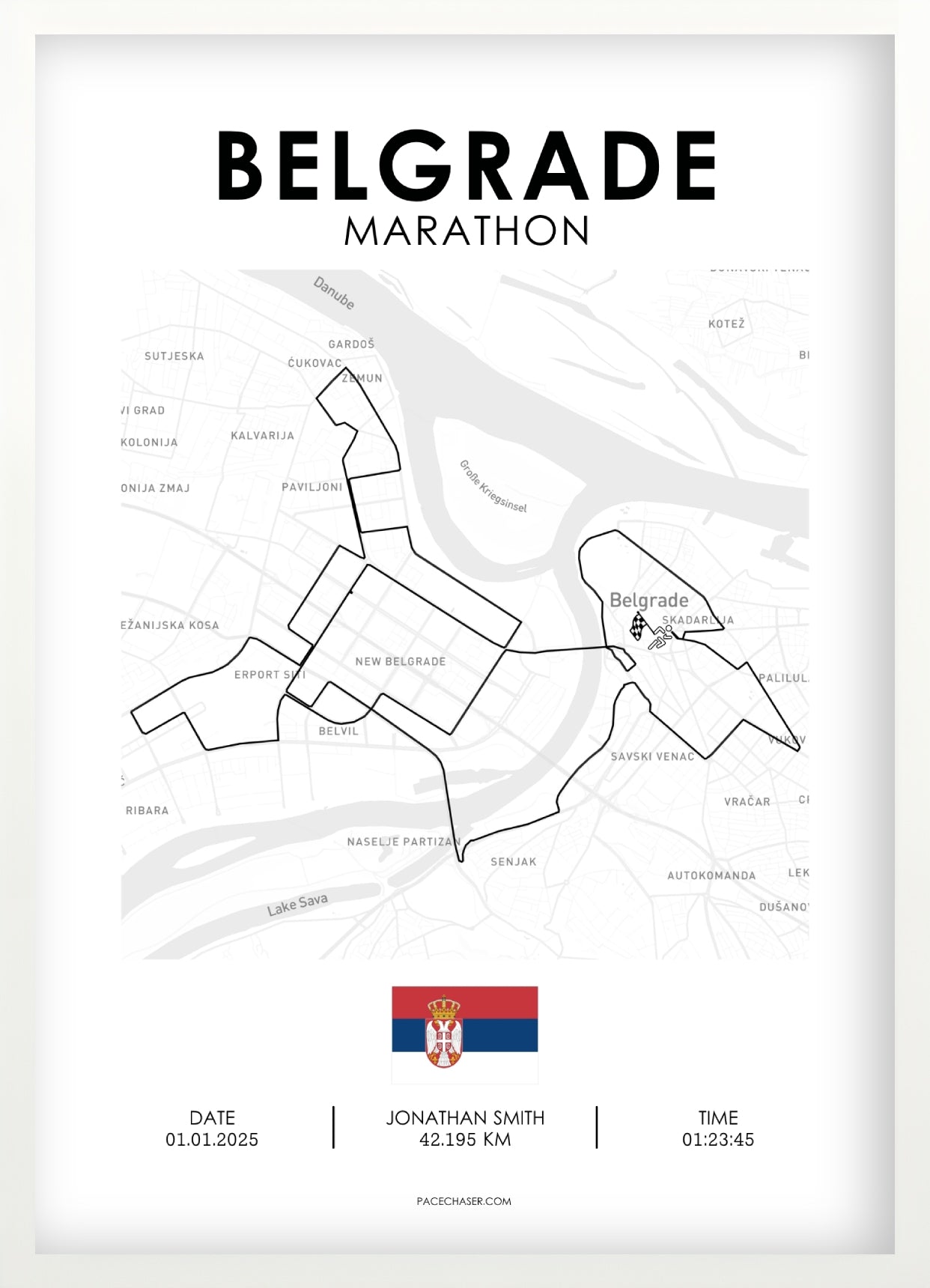 Marathon Belgrad Poster (ab 2025)
