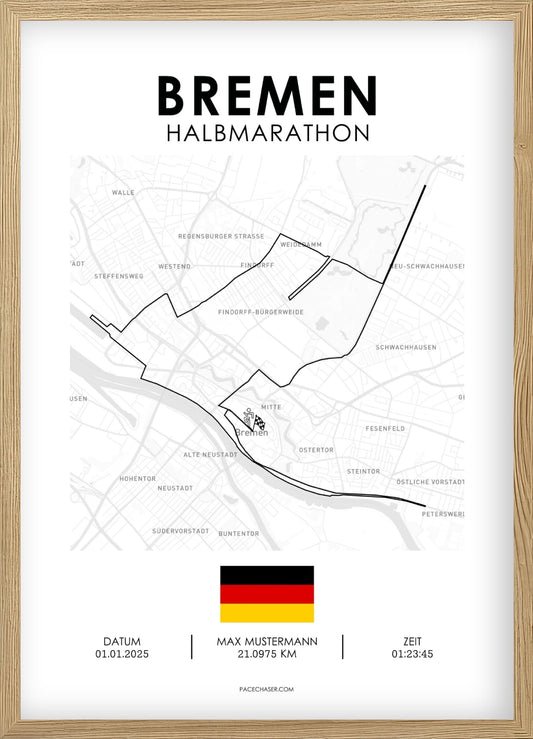 Halbmarathon Bremen Poster