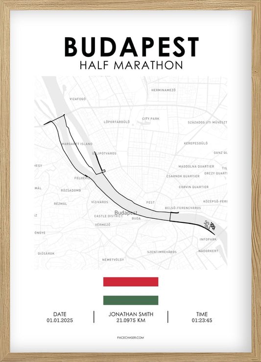 Halbmarathon Budapest Poster