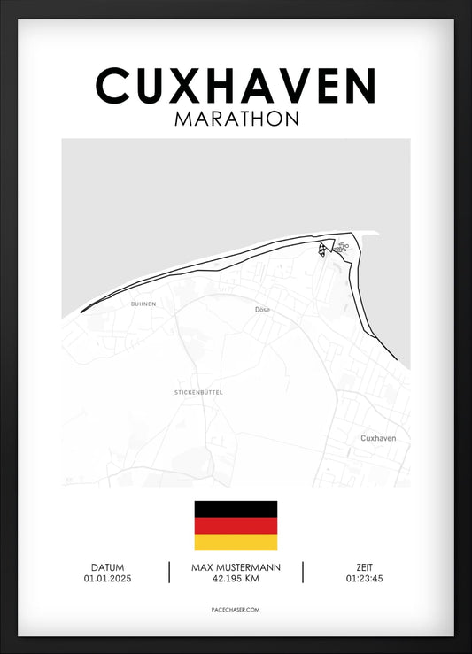 Marathon Cuxhaven Poster
