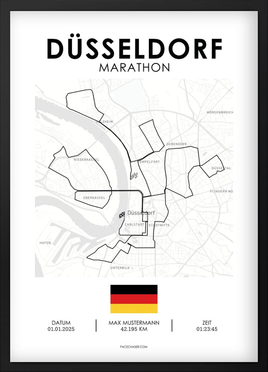 Marathon Düsseldorf Poster (bis 2025)