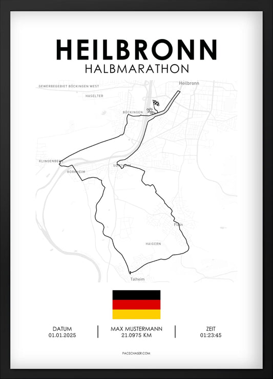 Halbmarathon Heilbronn Poster