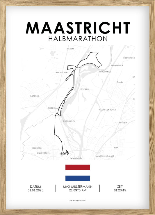Halbmarathon Maastricht Poster