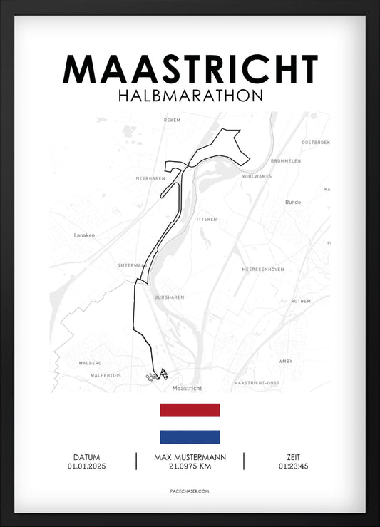 Halbmarathon Maastricht Poster