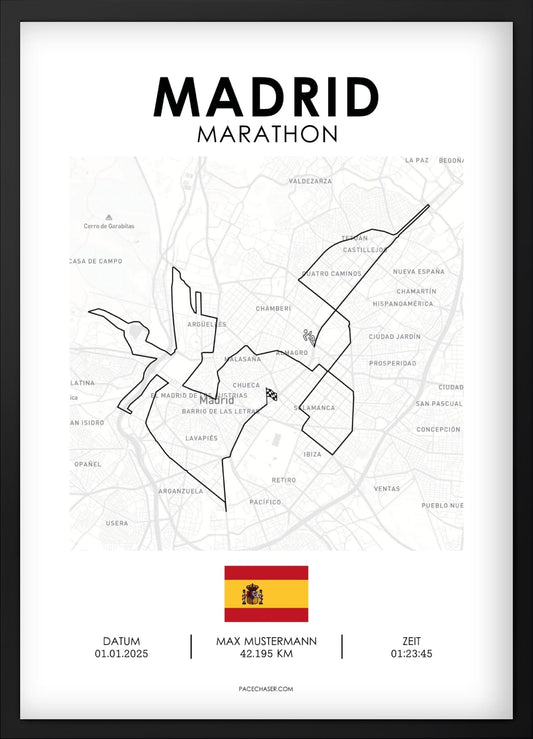 Marathon Madrid Poster (bis 2025)