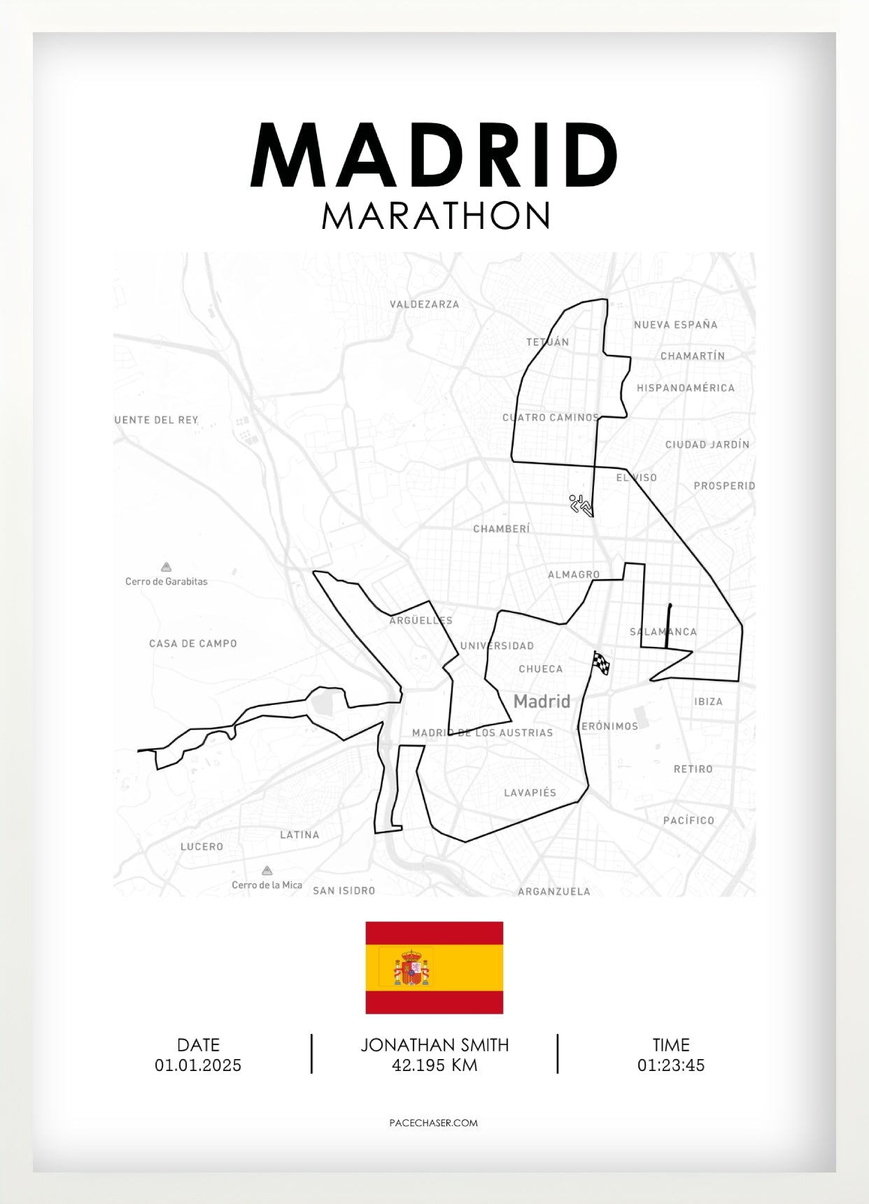 Marathon Madrid Poster (ab 2026)