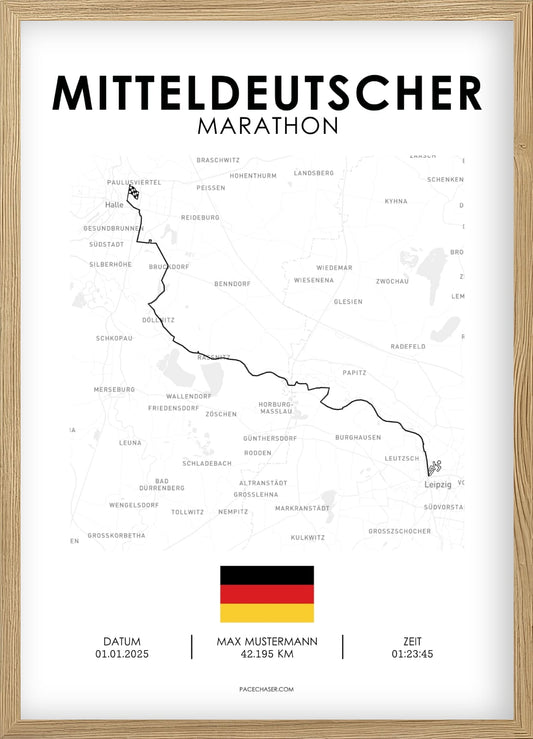 Mitteldeutscher Marathon Poster