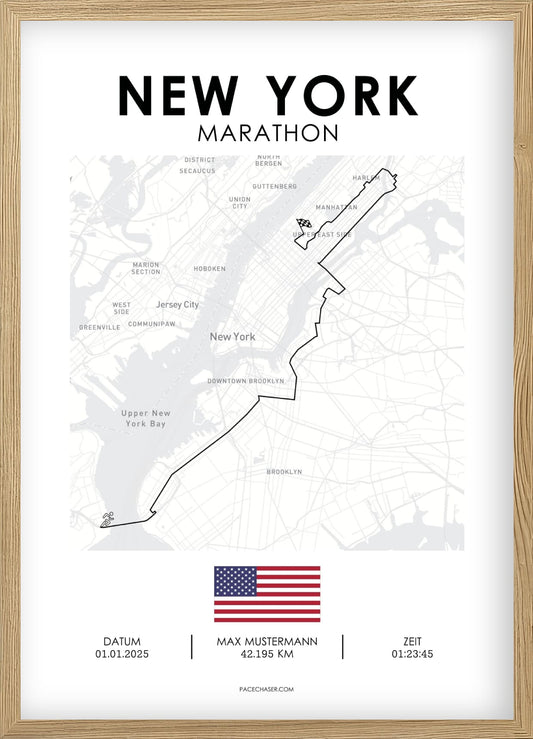 Marathon New York Poster