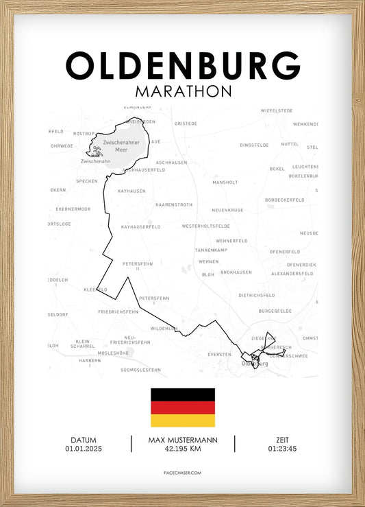 Marathon Oldenburg Poster - ab 2025