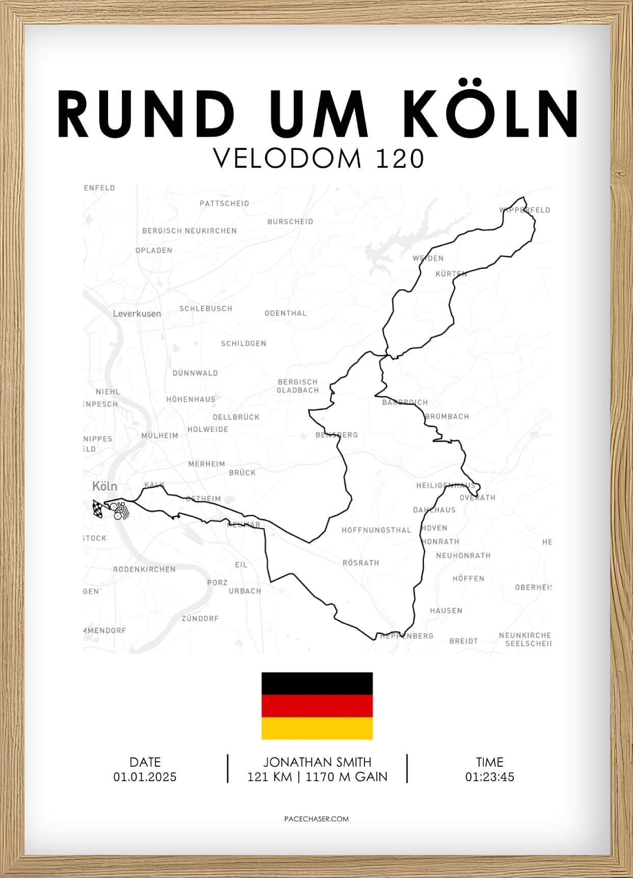 Rund um Köln Poster (Radrennen)