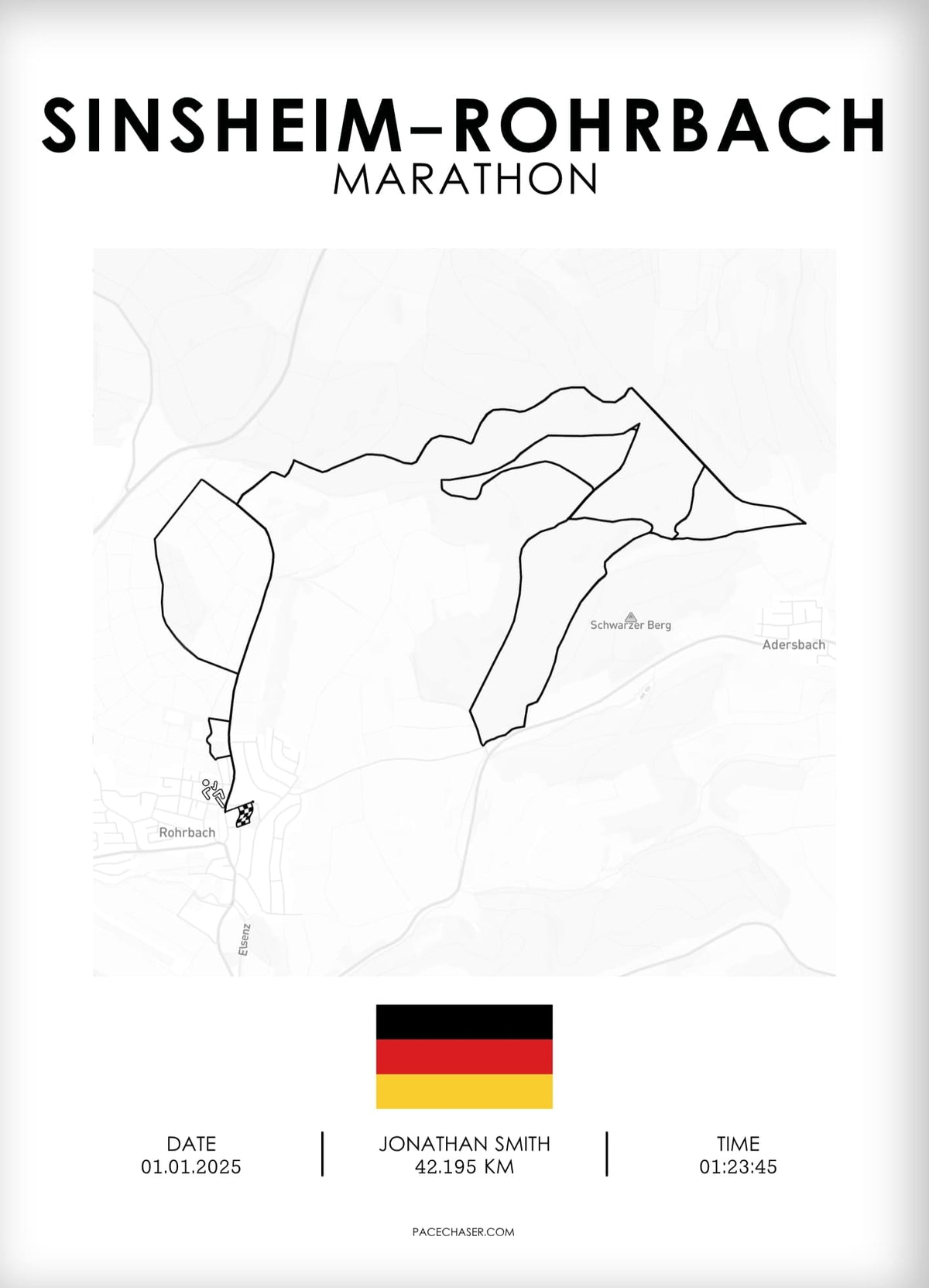 Sinsheim-Rohrbach (Marathon/ Halbmarathon / Der Klassiker / Einstiegslauf)