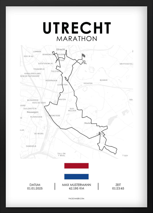 Marathon Utrecht Poster