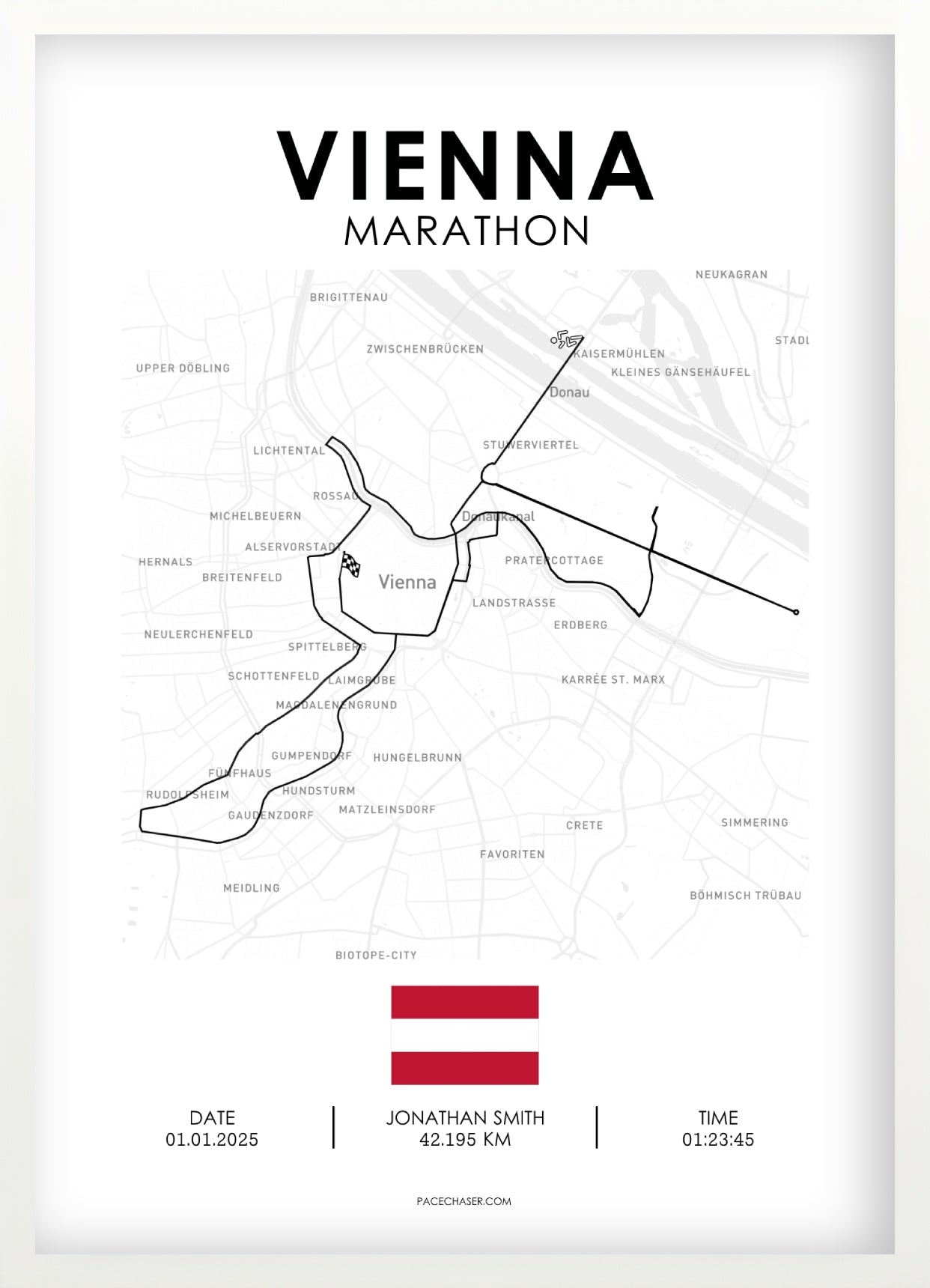 Marathon Wien Poster (ab 2025)