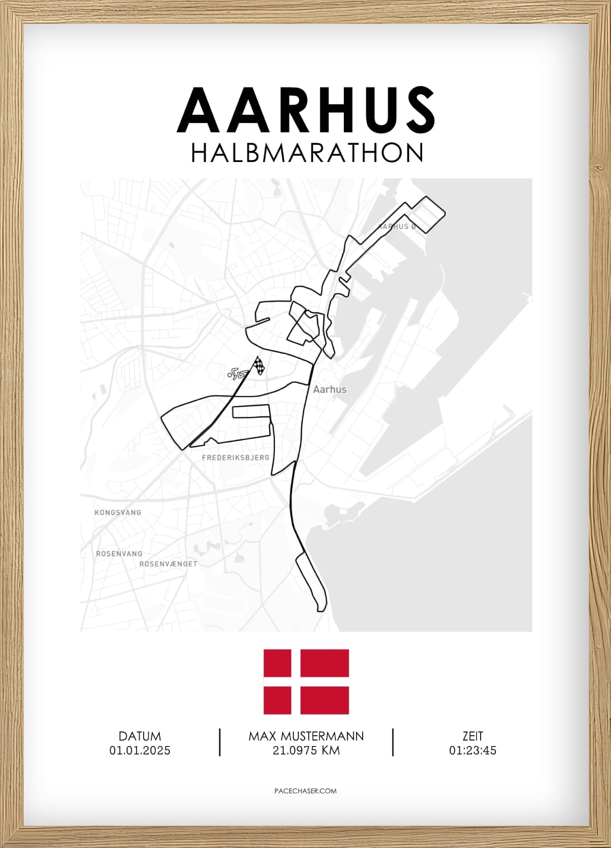 Aarhus Halbmarathon Poster