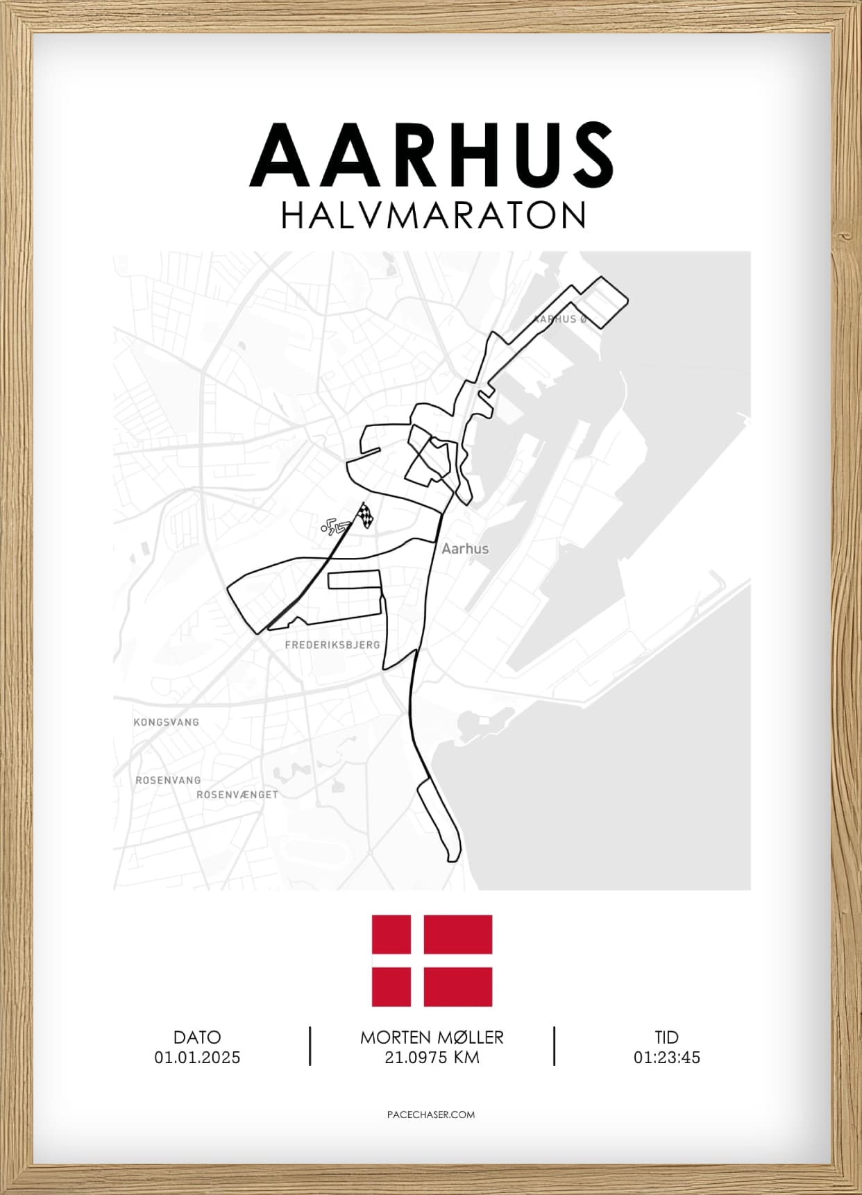 Aarhus Halbmarathon Poster