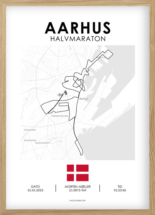 Aarhus Halbmarathon Poster