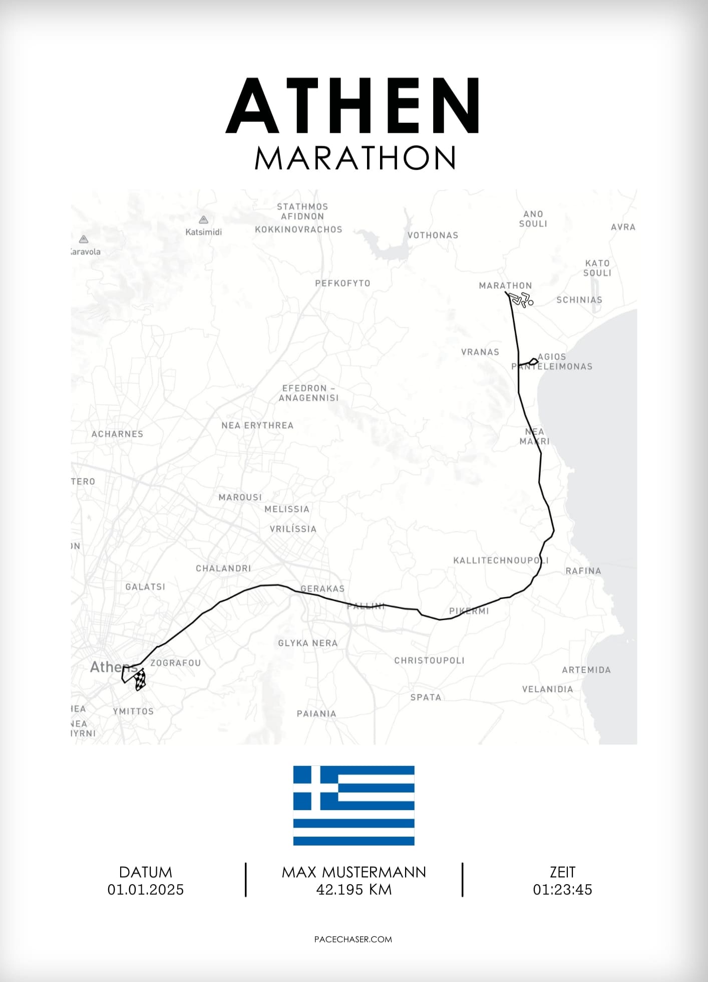 Maraton Athen Plakat