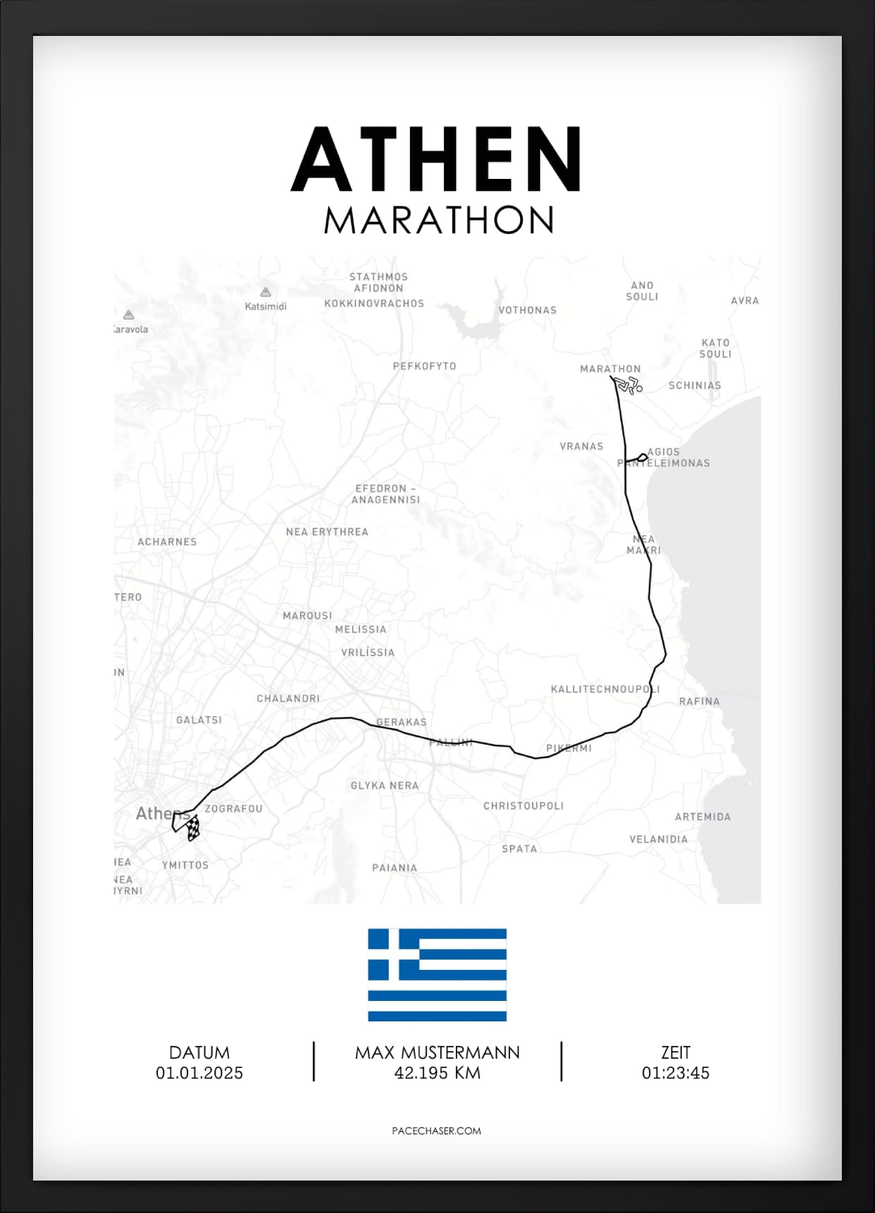Maraton Athen Plakat