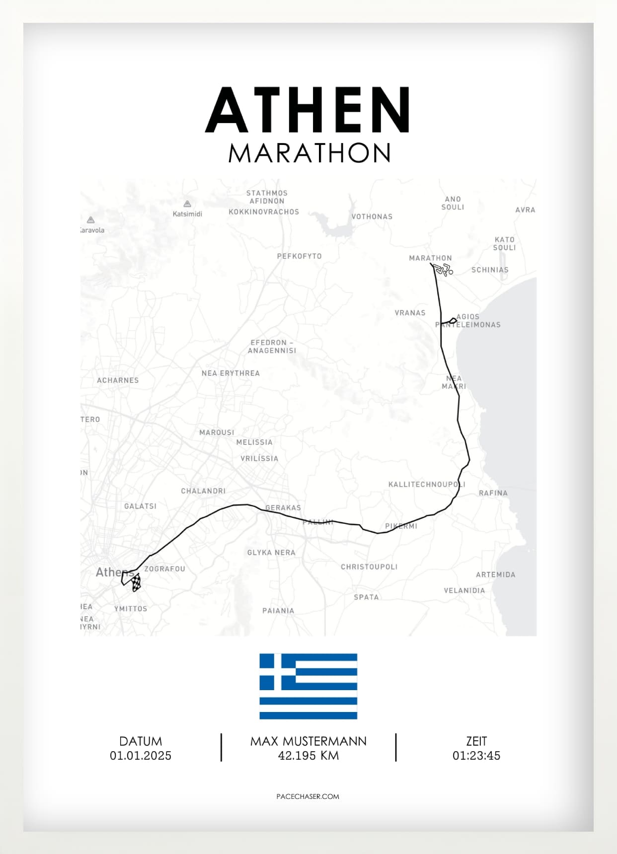 Maraton Athen Plakat