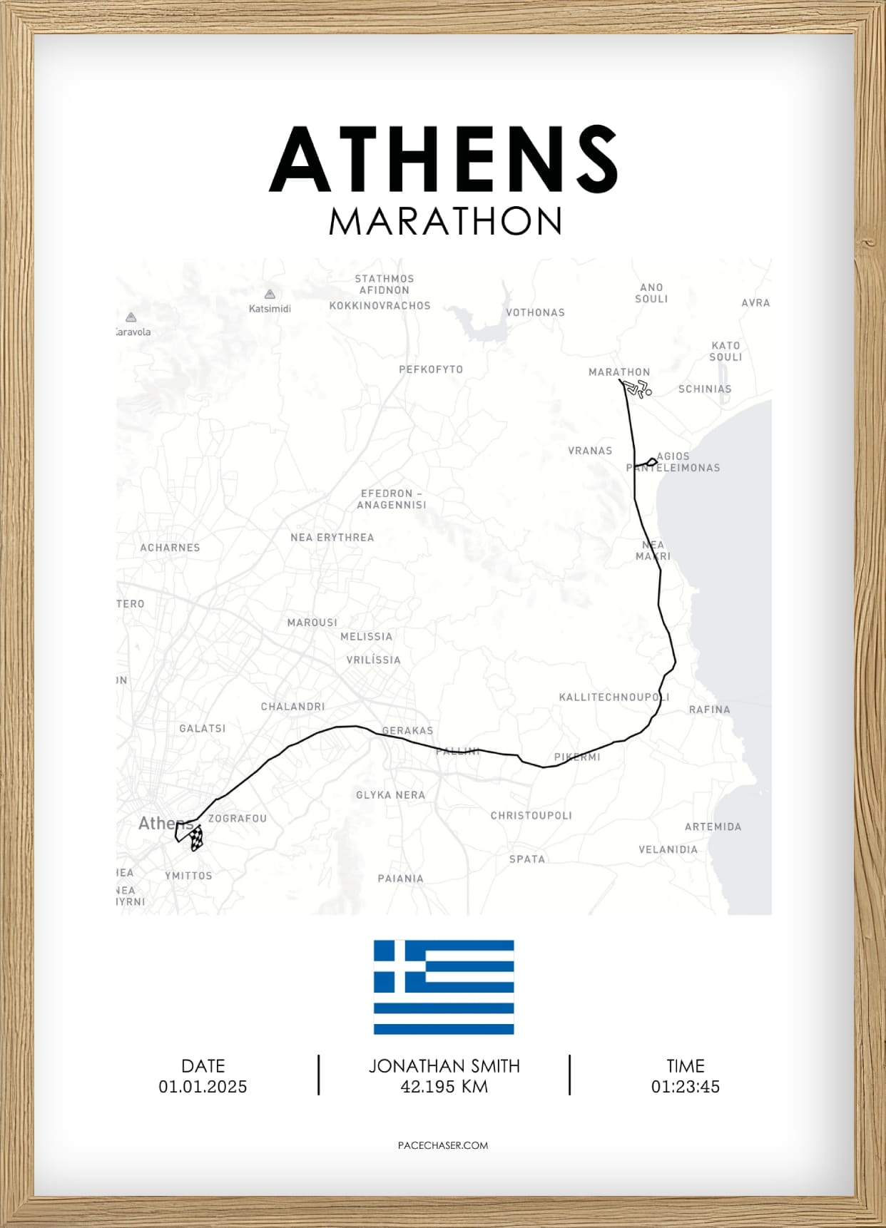 Maraton Athen Plakat