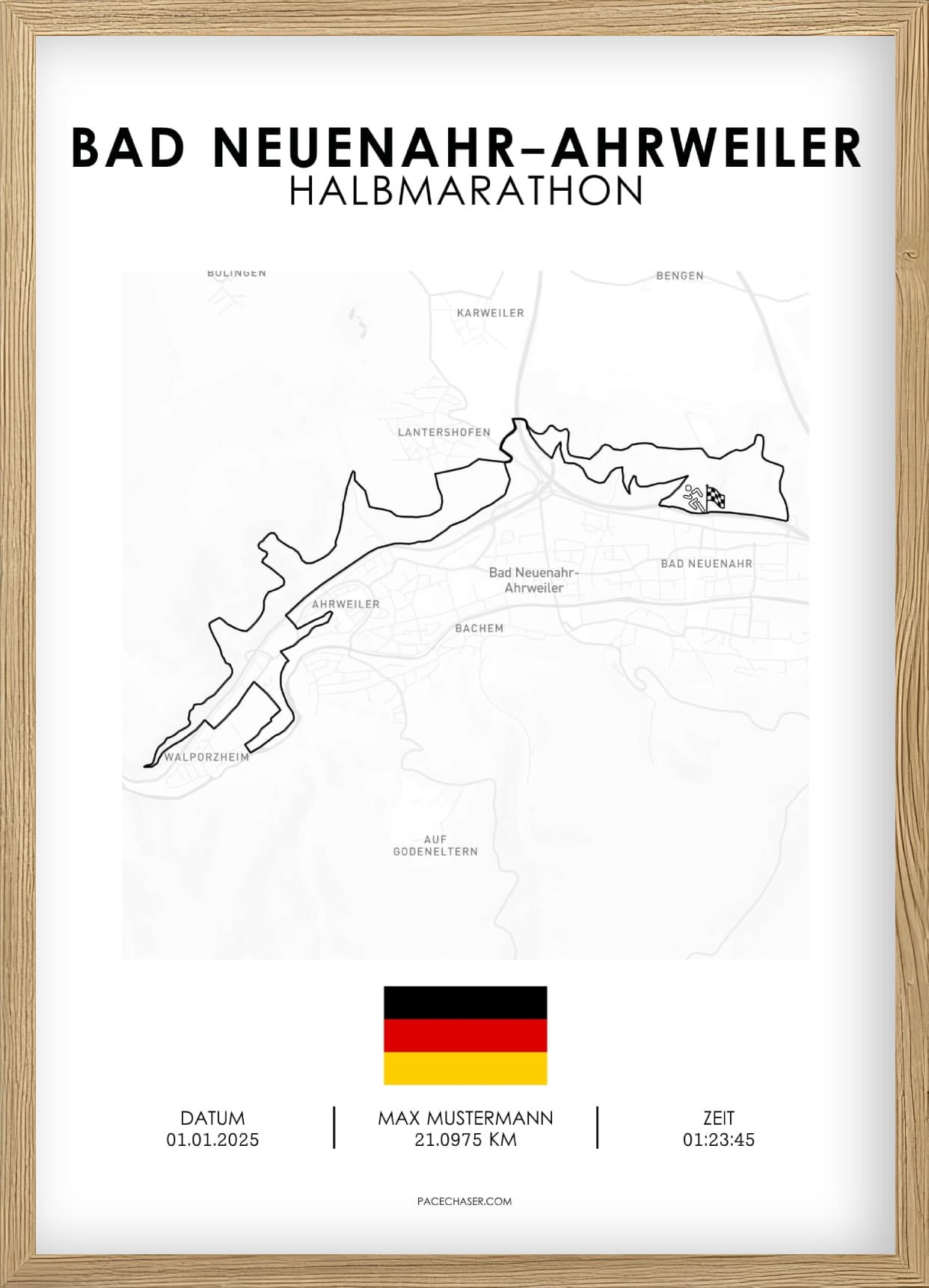 Halbmarathon Bad Neuenahr-Ahrweiler Poster