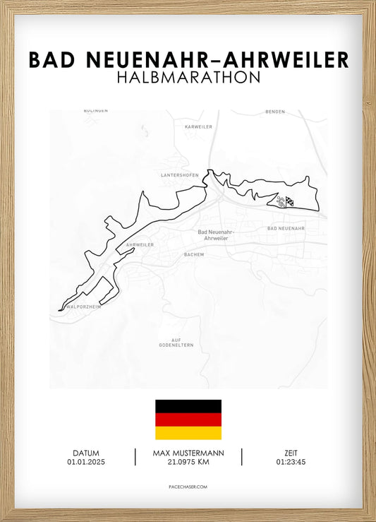 Halbmarathon Bad Neuenahr-Ahrweiler Poster