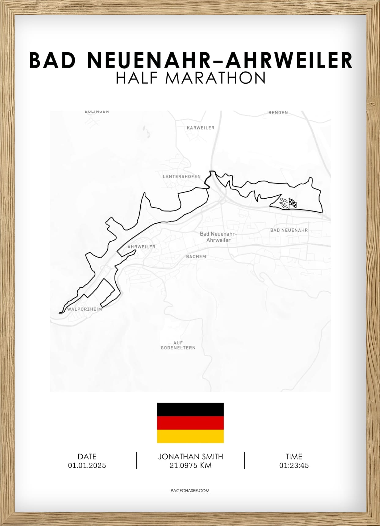 Halbmarathon Bad Neuenahr-Ahrweiler Poster
