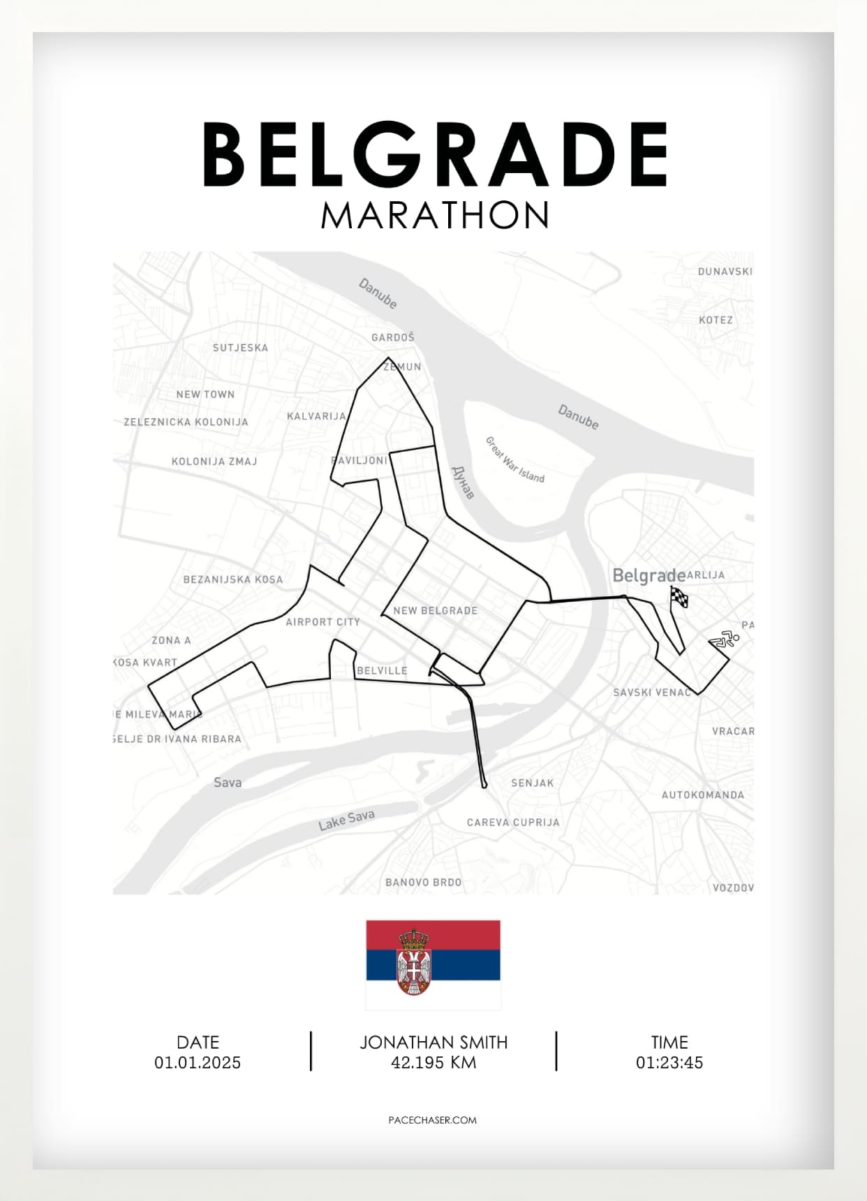 Marathon Belgrad Poster (bis 2024)