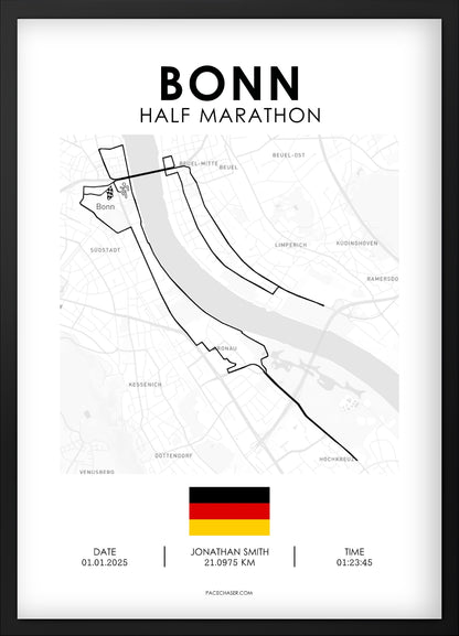 Halbmarathon Bonn Poster