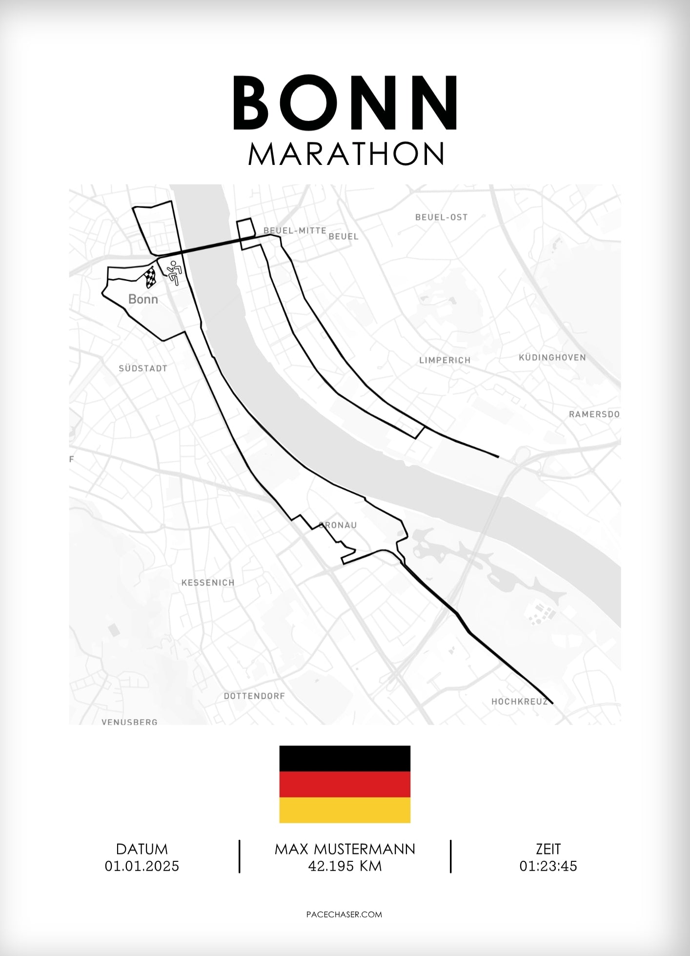 Marathon Bonn Poster