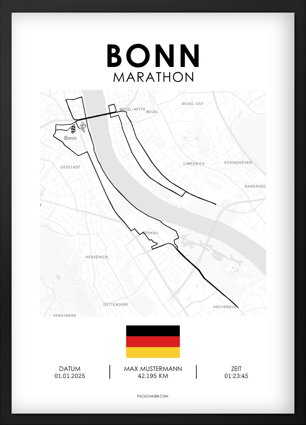 Marathon Bonn Poster