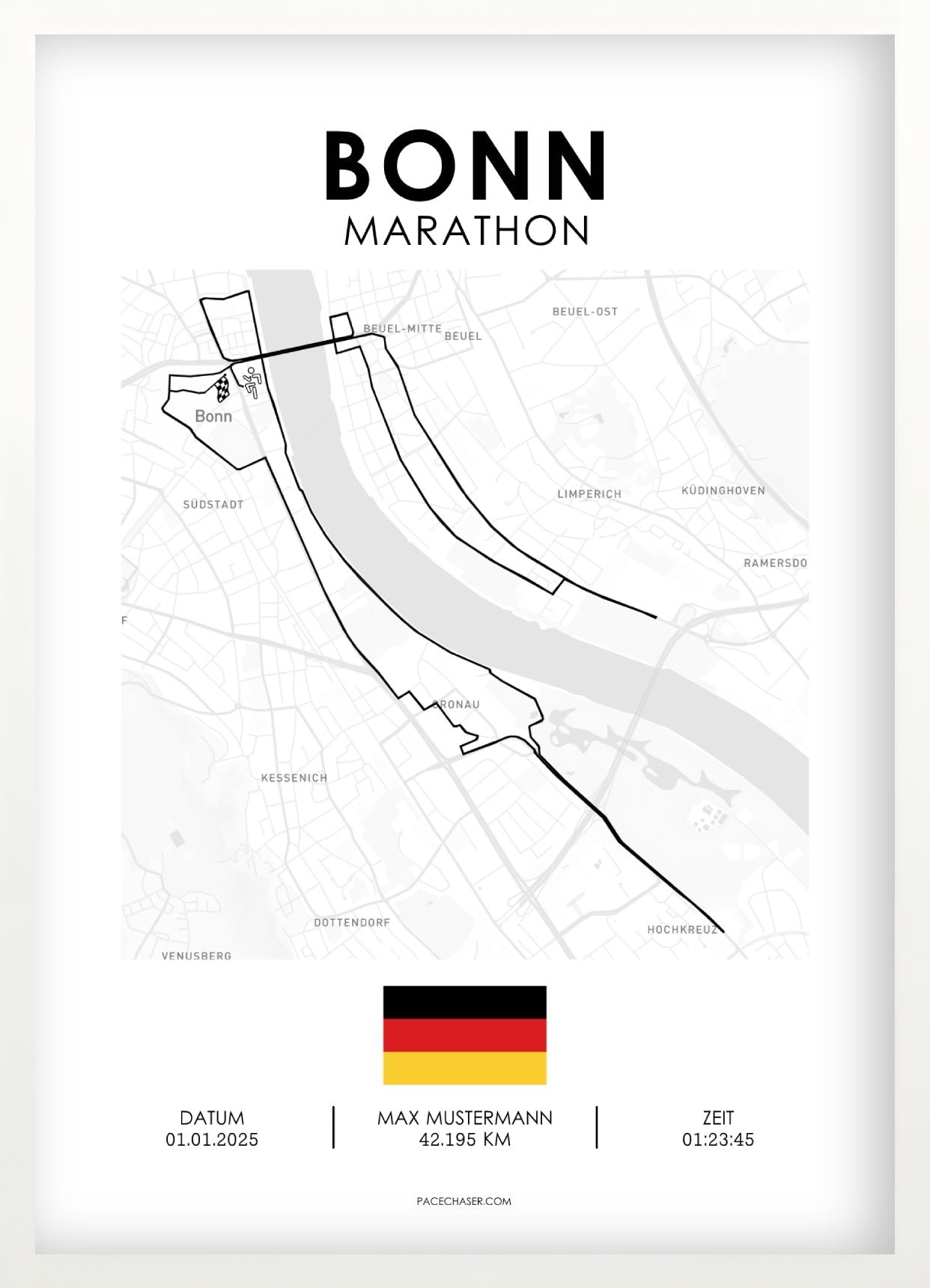 Marathon Bonn Poster