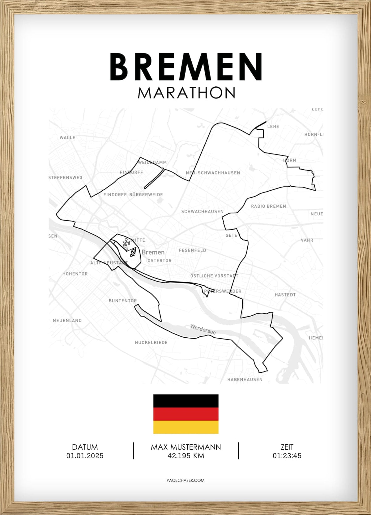 Marathon Bremen Poster
