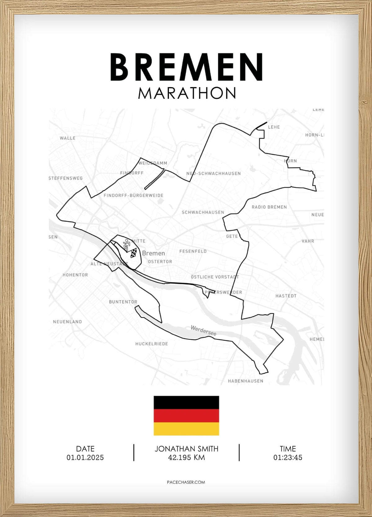 Marathon Bremen Poster