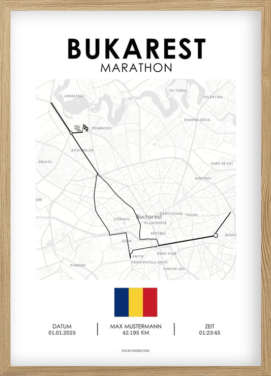 Marathon Bukarest Poster