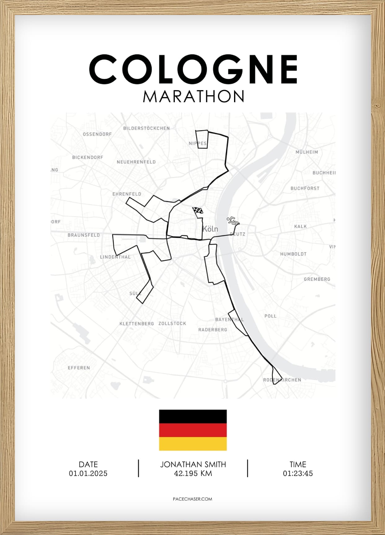 Marathon Köln-plakat