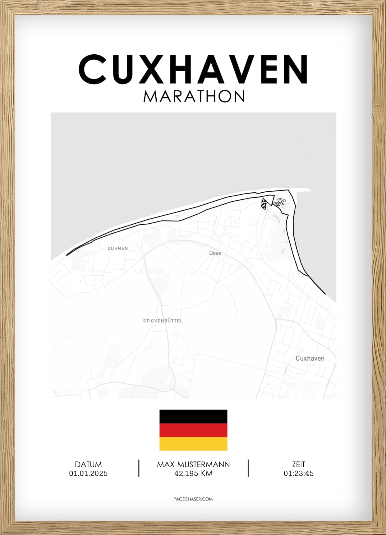 Marathon Cuxhaven Poster