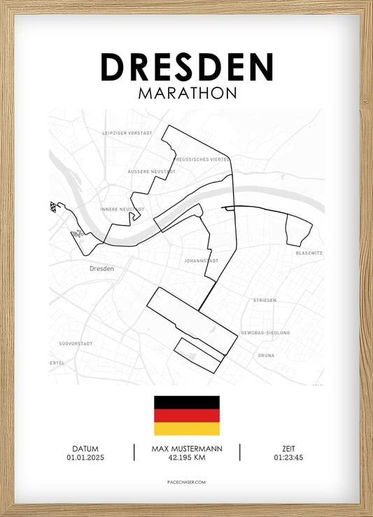 Marathon Dresden Poster