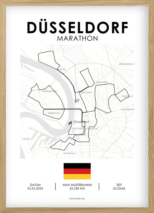 Marathon Düsseldorf Poster (bis 2025)