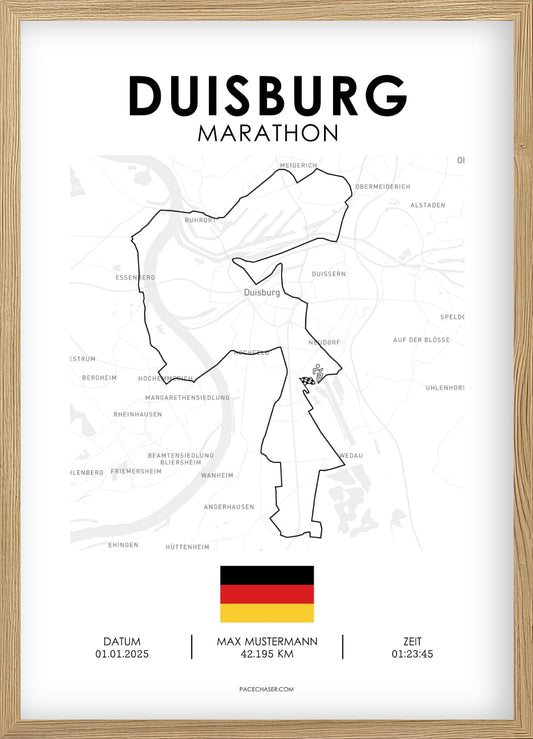 Marathon Duisburg Poster