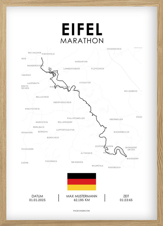 Eifel Marathon / Halbmarathon / Ultra / Trail Poster