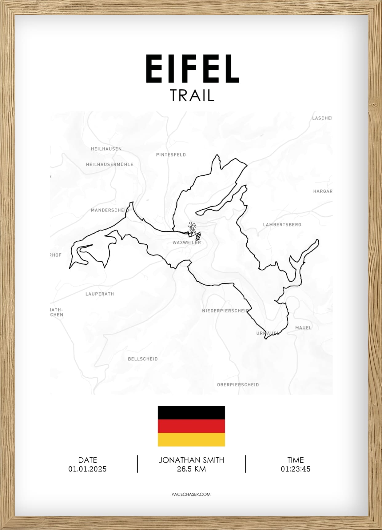 Eifel Marathon / Halbmarathon / Ultra / Trail Poster