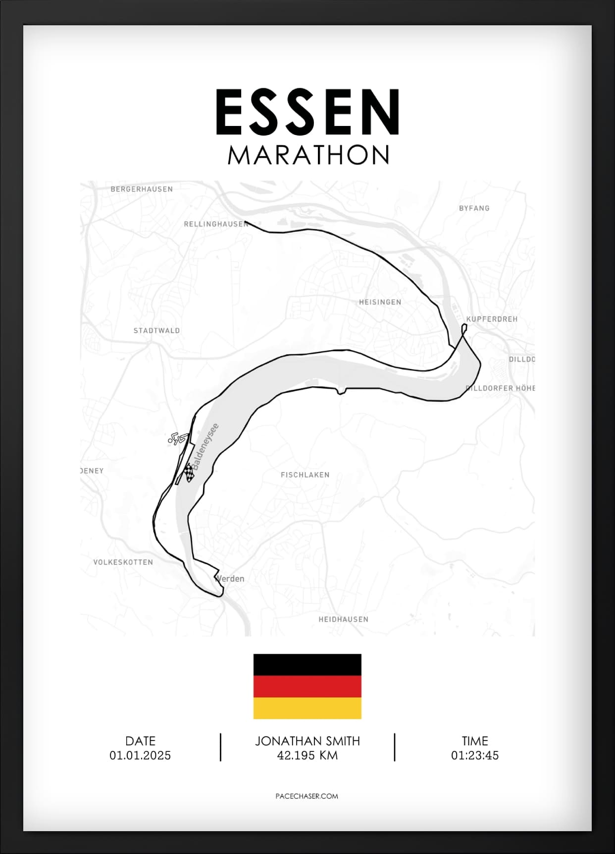 Marathon Essen Poster