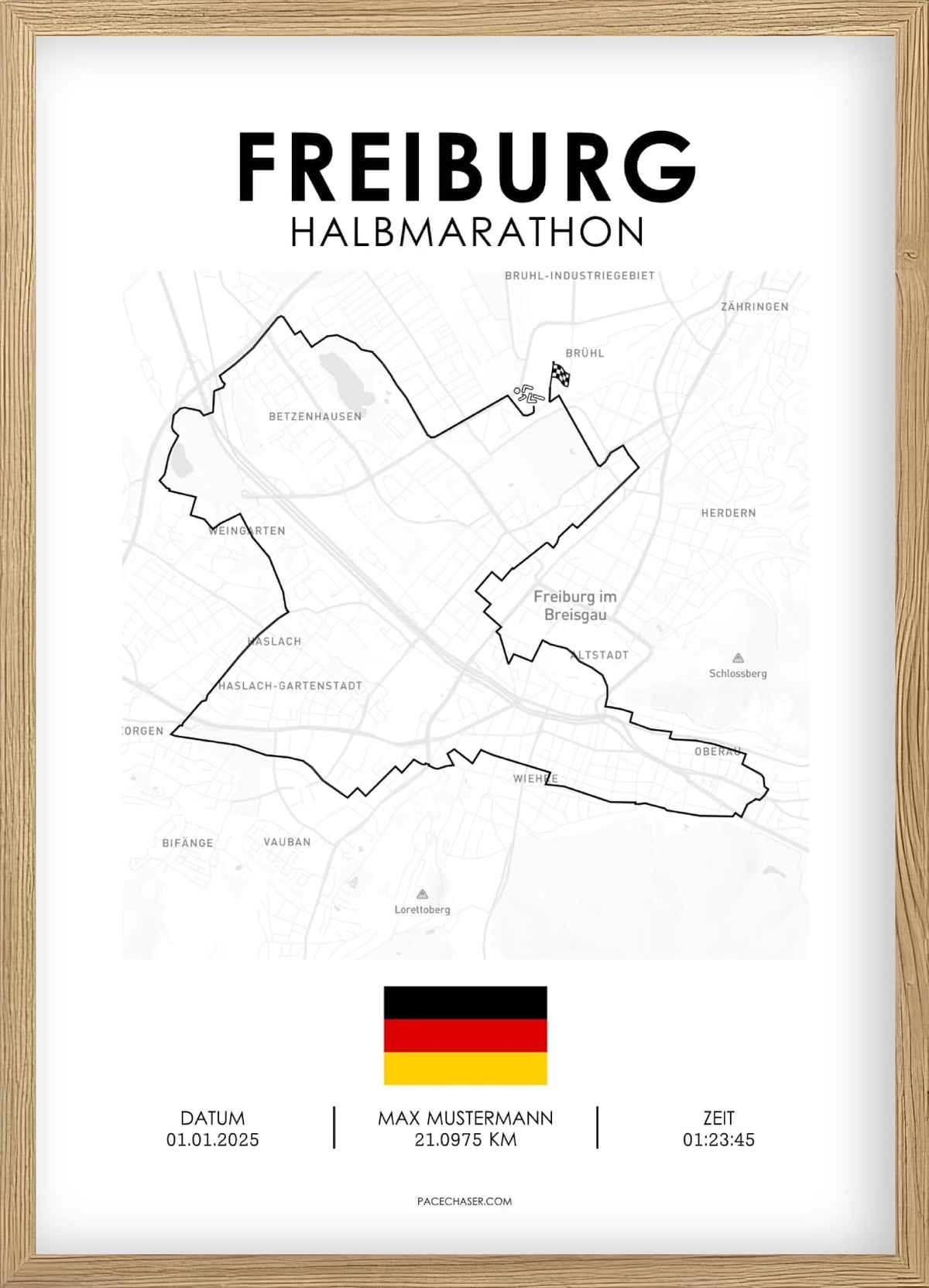 Halbmarathon Freiburg Poster