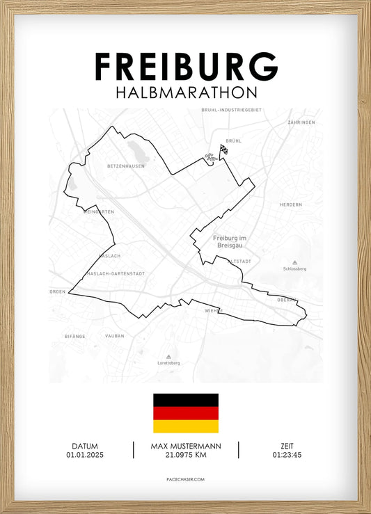 Halbmarathon Freiburg Poster
