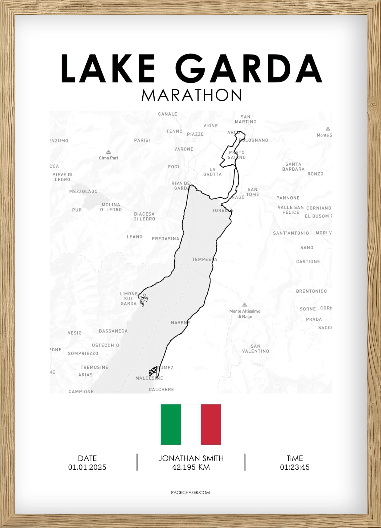 Marathon Gardasee Poster