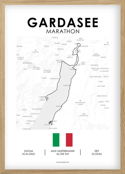 Marathon Gardasee Poster