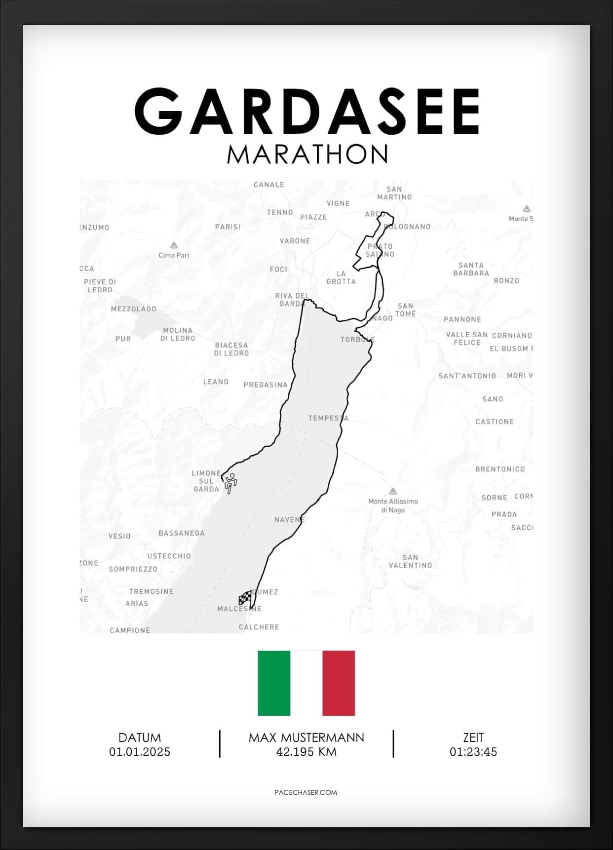 Marathon Gardasee Poster